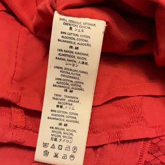 Free People Women’s Red Cotton Multi-Layered Dress Size Small - Picture 9 of 10